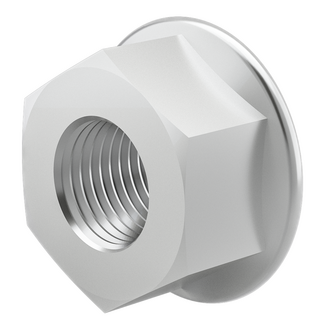 hexagon flange nuts 